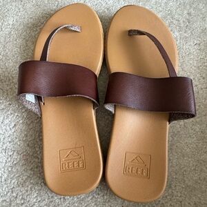Reef Brown and Tan Sandals